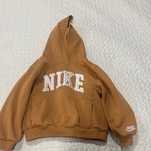 Nike Kids Tan Hoodie